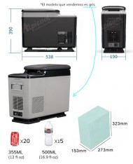 מקרר 15 ליטר ALPICOOL CF15 