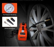 ג'ק אוטומטי נייד 5 טון 12v dc  ב-1 שקע רכב חשמלי הידראולי  